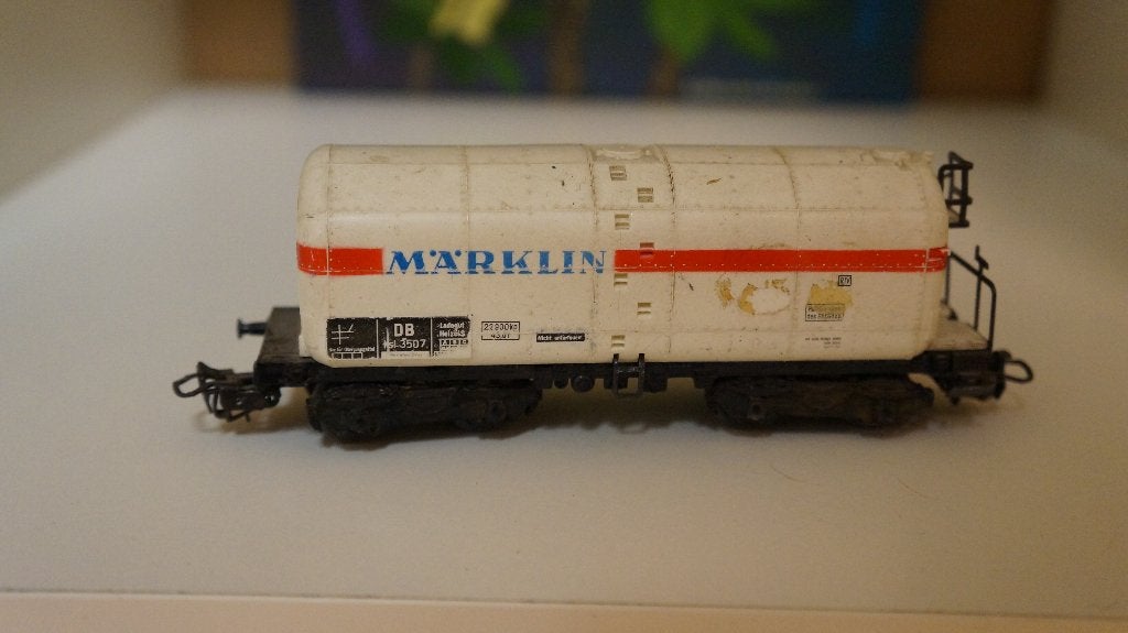 Märklin 47910 H0 Grootvolume Ketelwagen DB (Märklin opdruk), Wisselstroom, Gebruikt, Wagon, Ophalen of Verzenden
