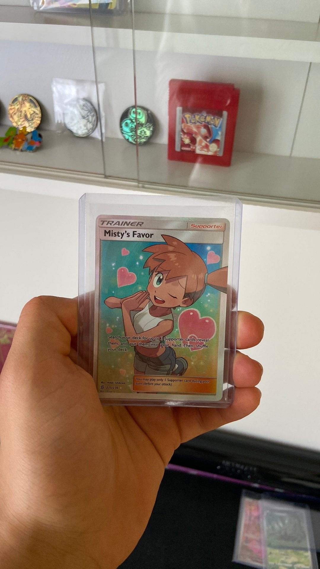 💎 Misty’s Favor full art #235 - MINT - 💎🔥, Ophalen of Verzenden, Zo goed als nieuw