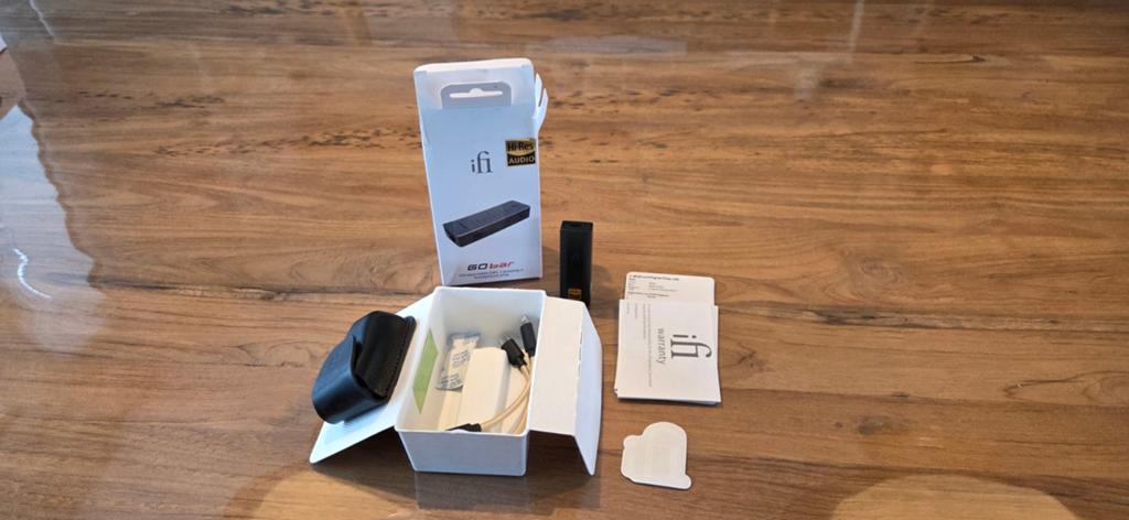 iFi GO bar Ultraportable DAC-versterker Hi-Res Audio, Audio, Tv en Foto, Ophalen of Verzenden, Zo goed als nieuw