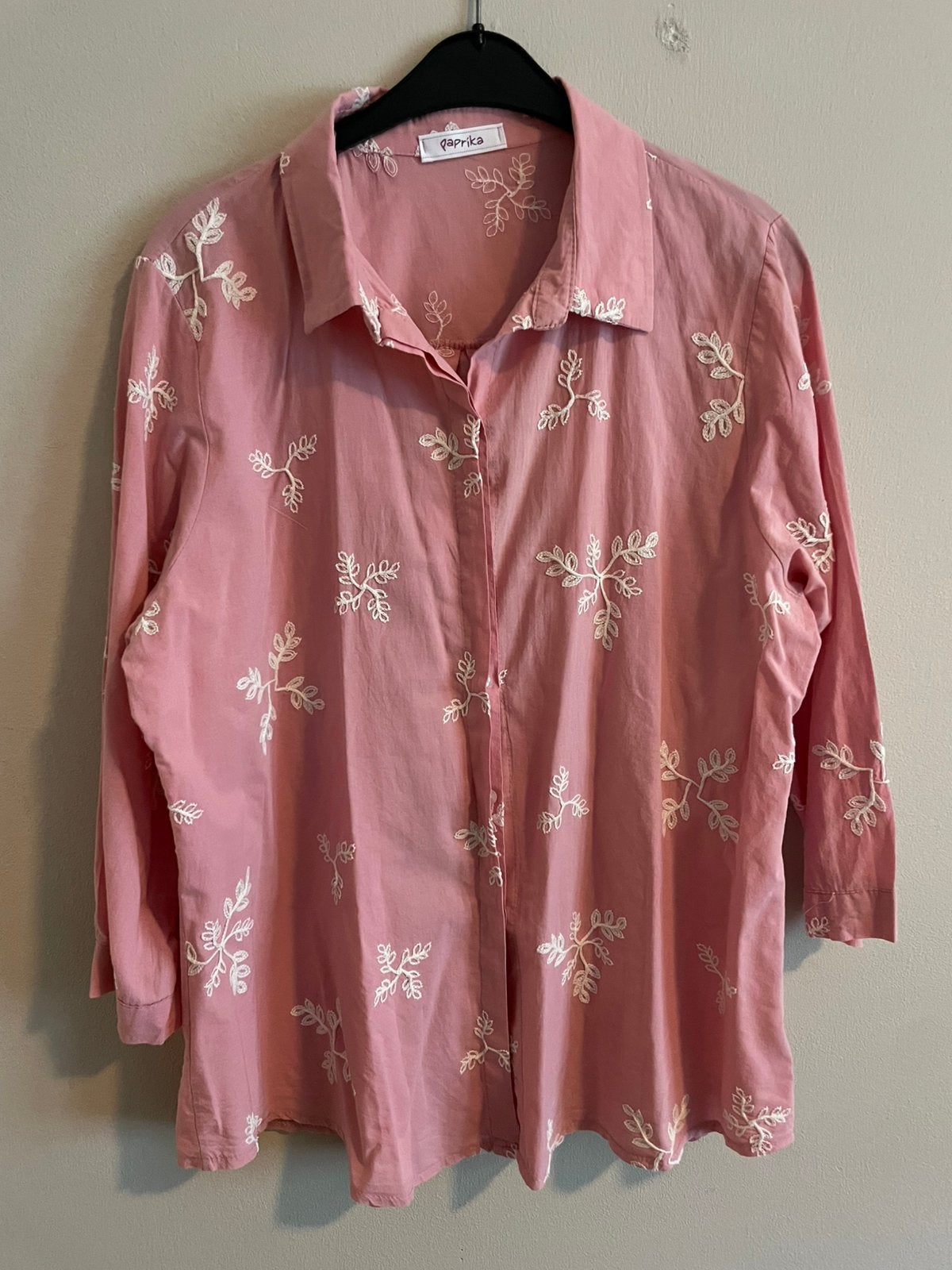 Paprika blouse, Kleding | Dames, Blouses en Tunieken, Ophalen of Verzenden, Zo goed als nieuw, Maat 46/48 (XL) of groter