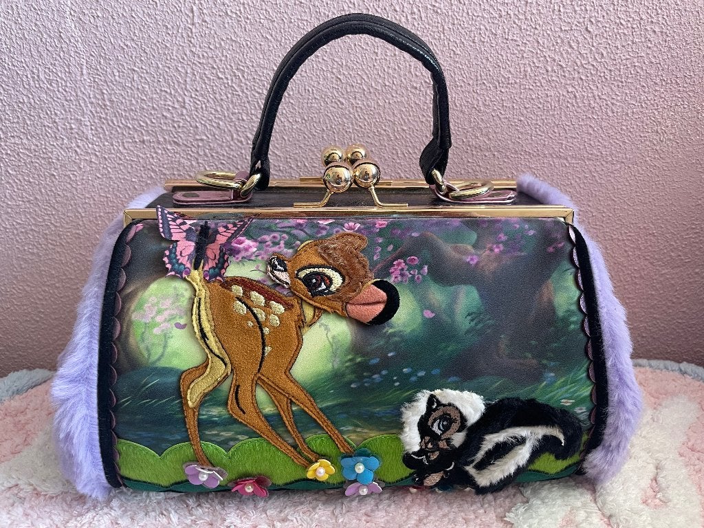 disney tas Bambi flower irregular choice, Verzamelen, Ophalen of Verzenden, Bambi of Dumbo, Zo goed als nieuw, Tas, Koffer of Zak