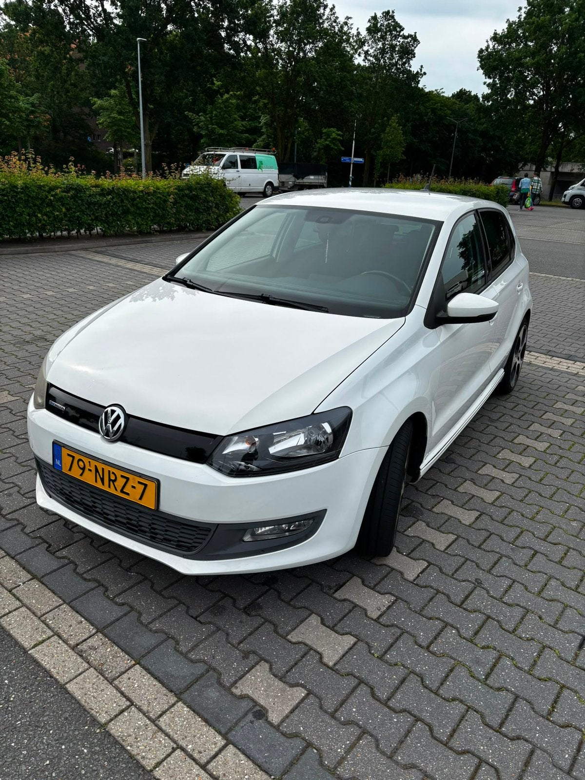 Volkswagen Polo 1.2 TDI 75PK 5D Bluemotion 2010 Wit, Voorwielaandrijving, 74 pk, 1199 cc, 96 €/maand
