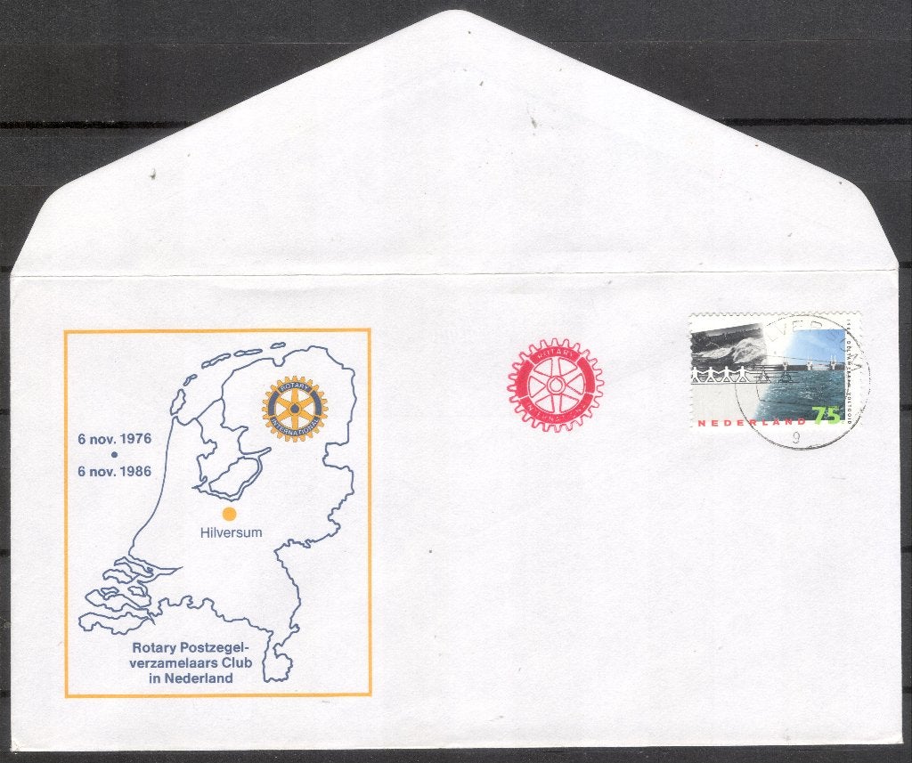 Rotary Postzegelverzamelaars Club in Nederland, Verzenden, Envelop