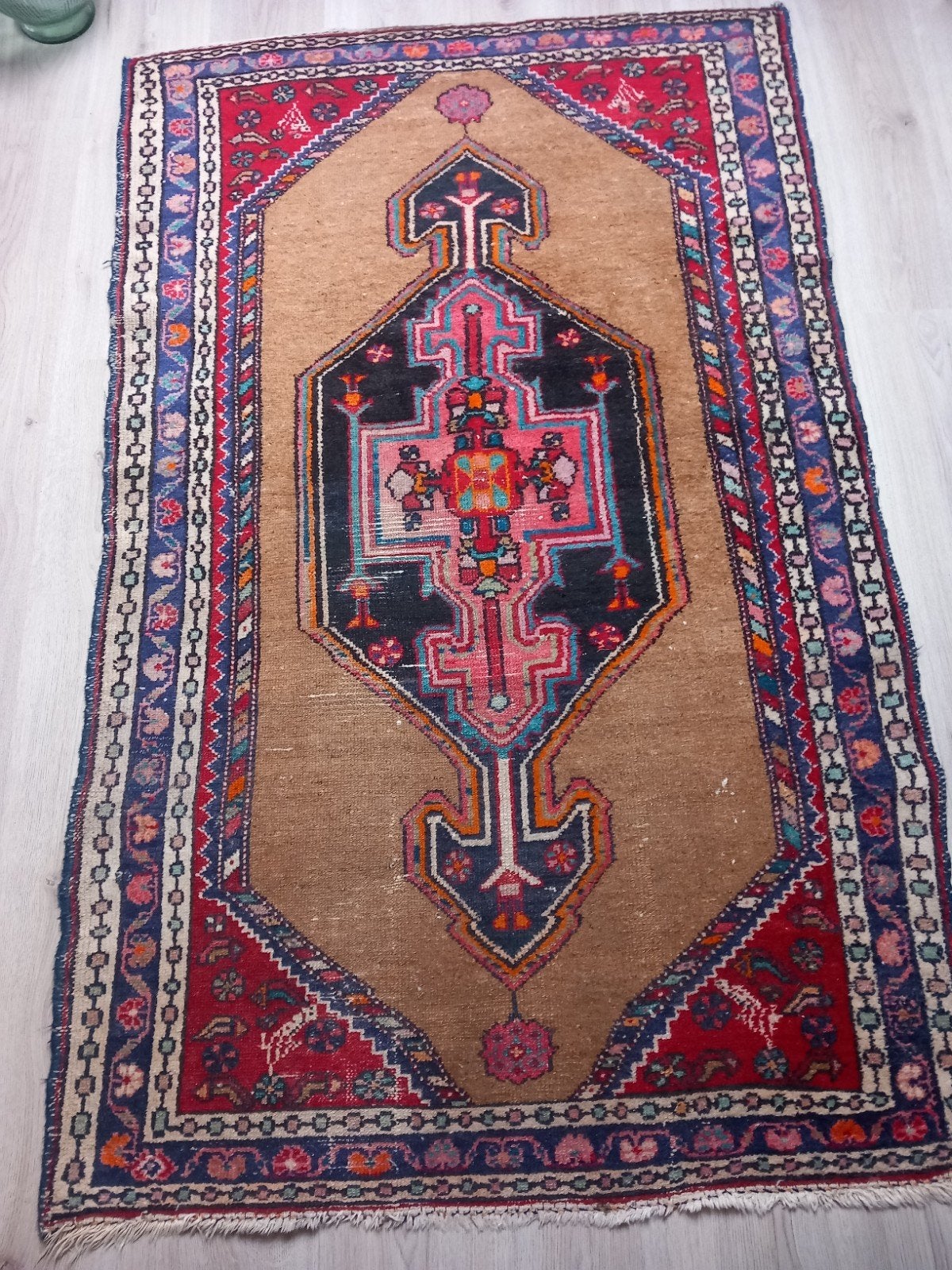 PERZISCH TAPIJT, Antiek en Kunst, Antiek | Kleden en Textiel, Ophalen