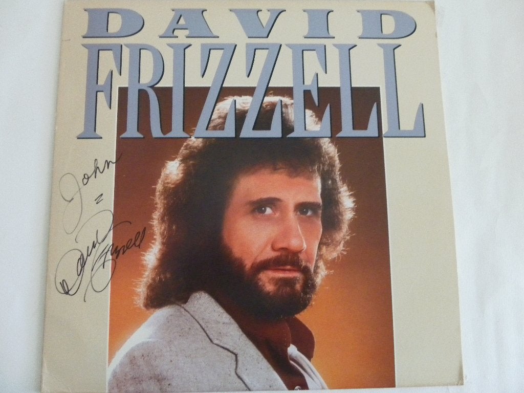 LP David Frizzel - Solo - GESIGNEERD, Ophalen of Verzenden, 1980 - 1989, Gebruikt, 12 inch