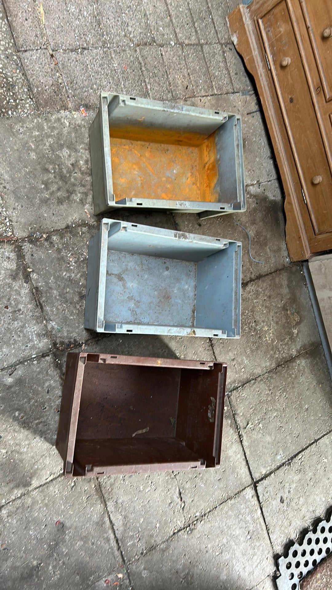 Plastic bakken, Doe-het-zelf en Verbouw, Kratten en Dozen, Ophalen, Zo goed als nieuw, Minder dan 40 cm, Minder dan 35 cm