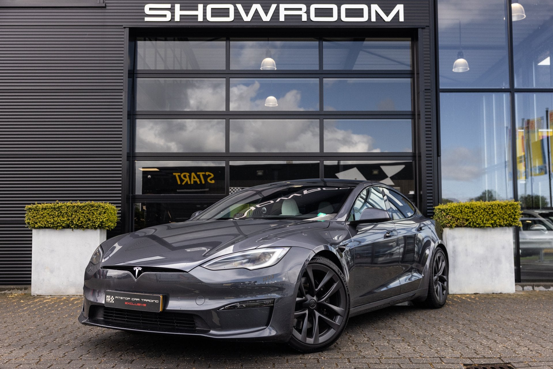 Tesla Model S Dual Motor AWD 90 kWh, 21inch, Yoke, BTW verre, Auto's, Tesla, Gebruikt, 634 km, 245 min, Model S