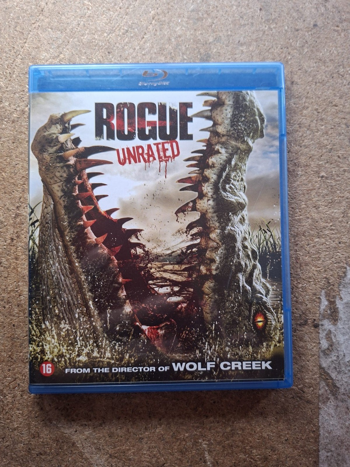Rogue Unrated Blu-ray - Spannende krokodillenhorror, Cd's en Dvd's, Dvd's | Horror, Engels, Vanaf 16 jaar, Nederlands, Monsters