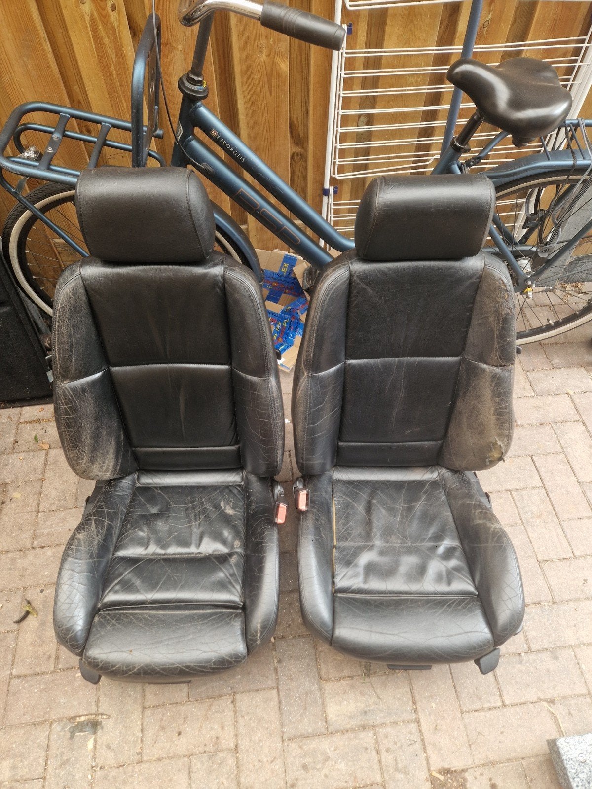 BMW E36 Coupe Sportstoelen - Gebruikt, Ophalen, Gebruikt, BMW