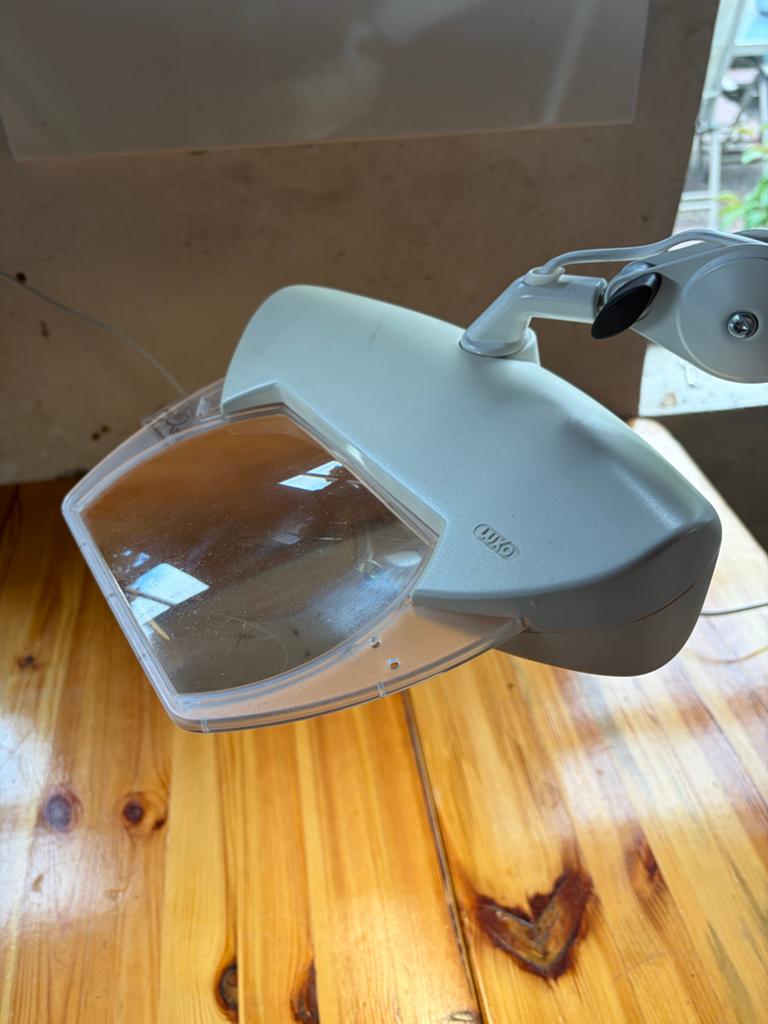 Luxo loeplamp, Ophalen of Verzenden, Gebruikt, Loeplamp