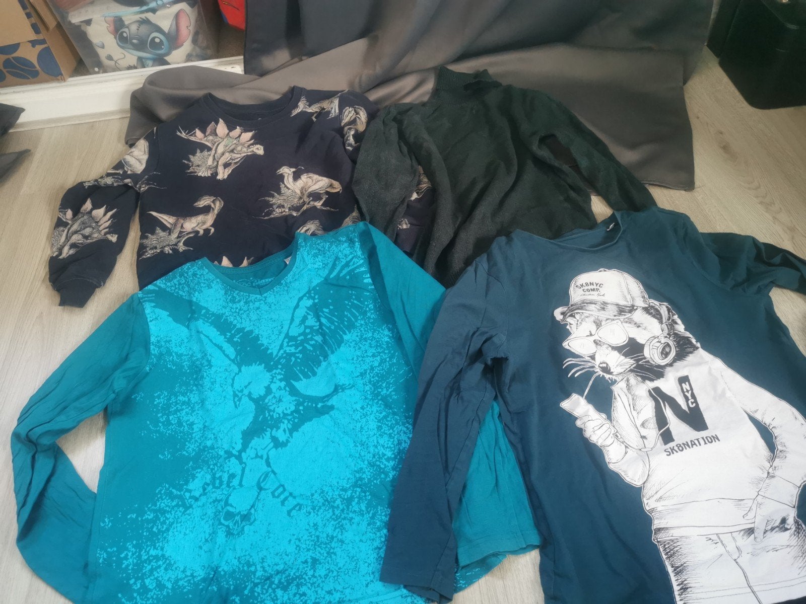Jongenskleding pakket: truien, shirts en joggingbroeken, Kinderen en Baby's, Kinderkleding | Maat 158, Ophalen of Verzenden, Gebruikt