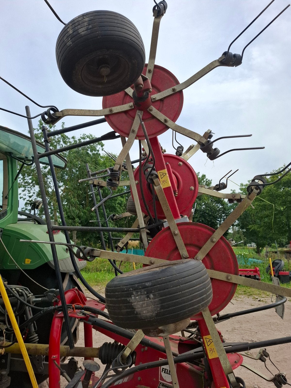 Fella schudder, Ophalen, Weidebouw
