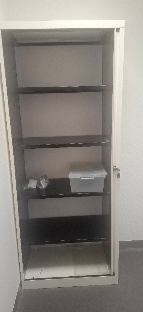 Archiefkast, Huis en Inrichting, Kasten | Roldeurkasten en Archiefkasten, Ophalen, Gebruikt, 50 tot 100 cm, Metaal