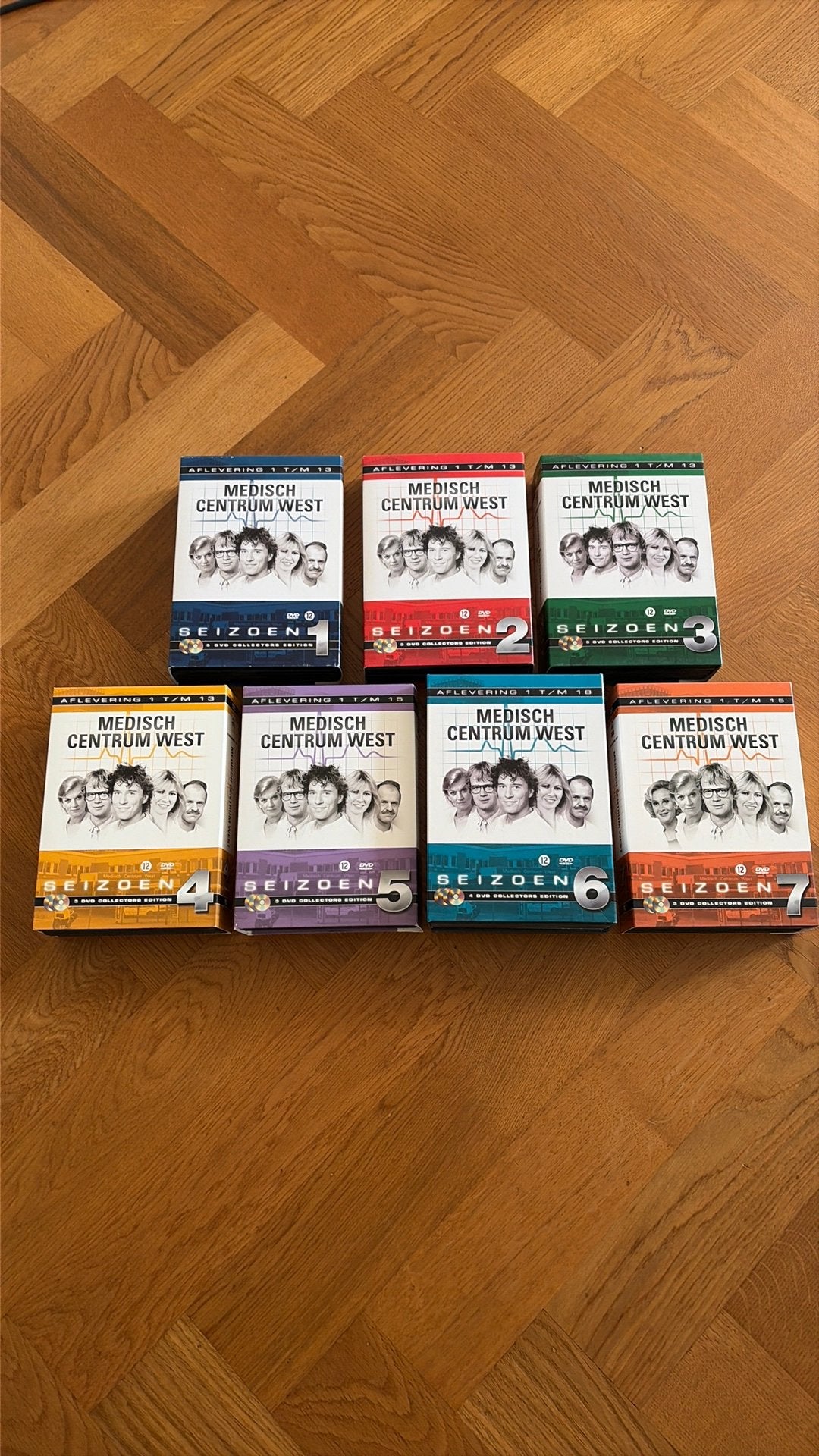 Medisch Centrum West – complete DVD-serie seizoen 1 t/m 7, Vanaf 12 jaar, Ophalen of Verzenden, Zo goed als nieuw