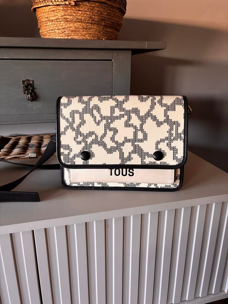 Tous tas in zeer goede staat, Ophalen of Verzenden, Zo goed als nieuw, Beige, Schoudertasje