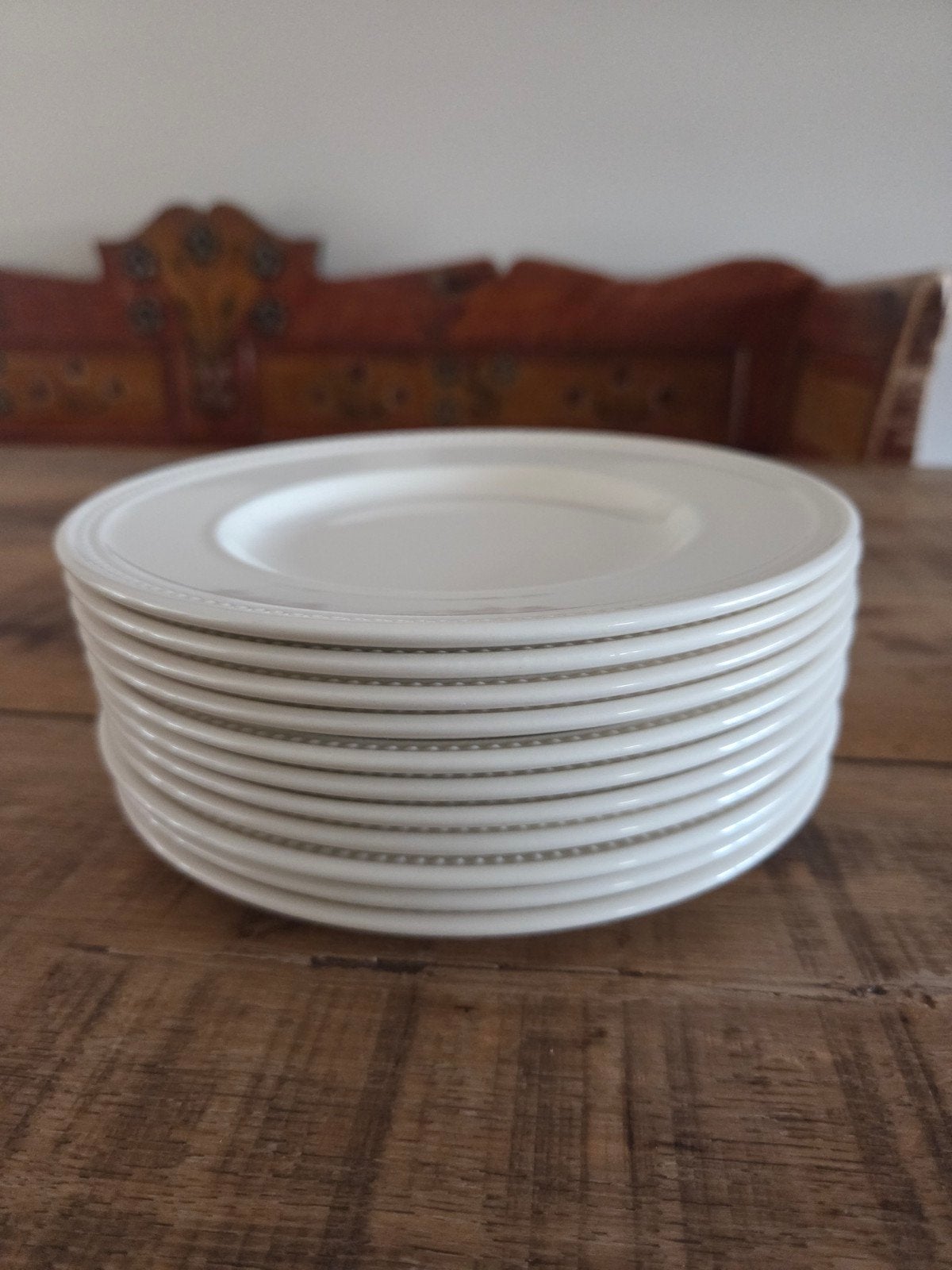 Wedgwood Windsor Taartbordjes - Set van 11, Ophalen, Klassiek, Zo goed als nieuw, Bord(en)
