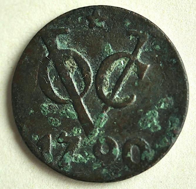VOC munt (Utrecht), Postzegels en Munten, Munten | Nederland, Ophalen of Verzenden, Vóór koninkrijk, Overige waardes, Losse munt
