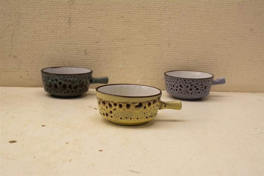 Vintage 3 soepkommetjes 38970