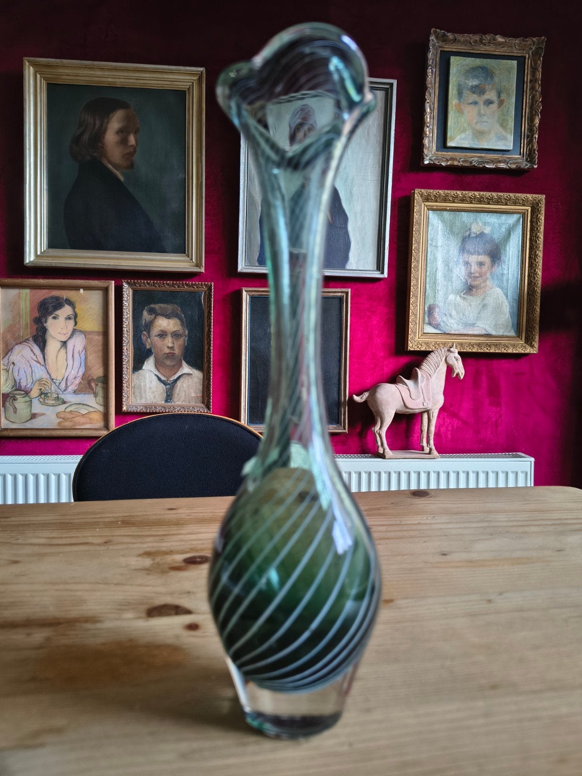 Designklassieker uit de jaren 50: Elegante Kosta Boda kunstg, Ophalen of Verzenden