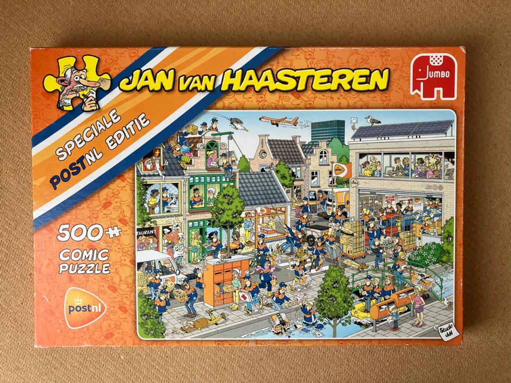 Te koop een Jan van Haasteren puzzel 500 stukjes, Hobby en Vrije tijd, Denksport en Puzzels, Ophalen, 500 t/m 1500 stukjes, Zo goed als nieuw
