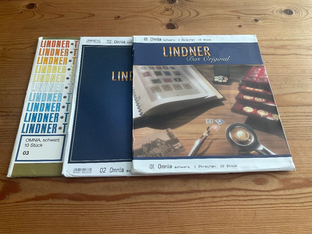 Lindner albumbladen, Ophalen of Verzenden, Nederland