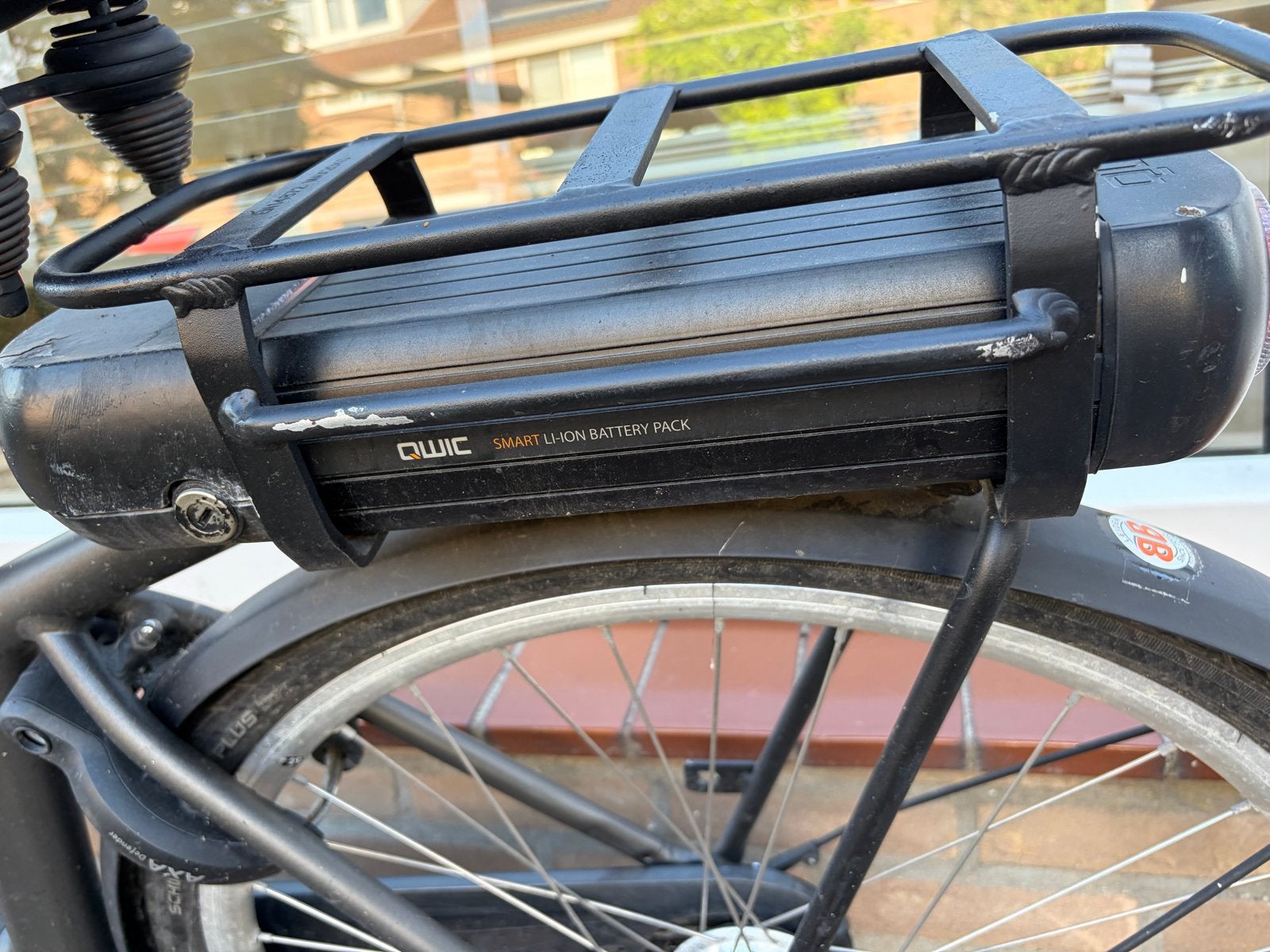 Qwic elektrische fiets - defect, Ophalen, Qwic, Gebruikt, 51 tot 55 cm