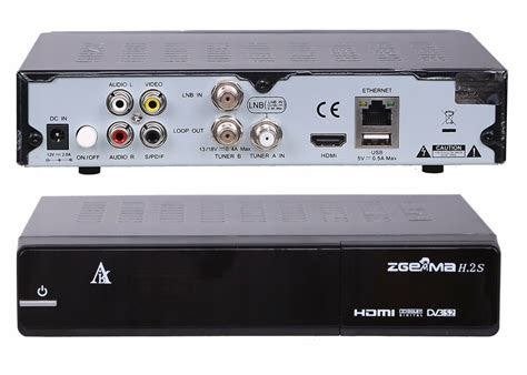 Sateliet reciever Zgemma H2S, Audio, Tv en Foto, Ophalen of Verzenden, Zo goed als nieuw, (Schotel)antenne-accessoires, Overige merken