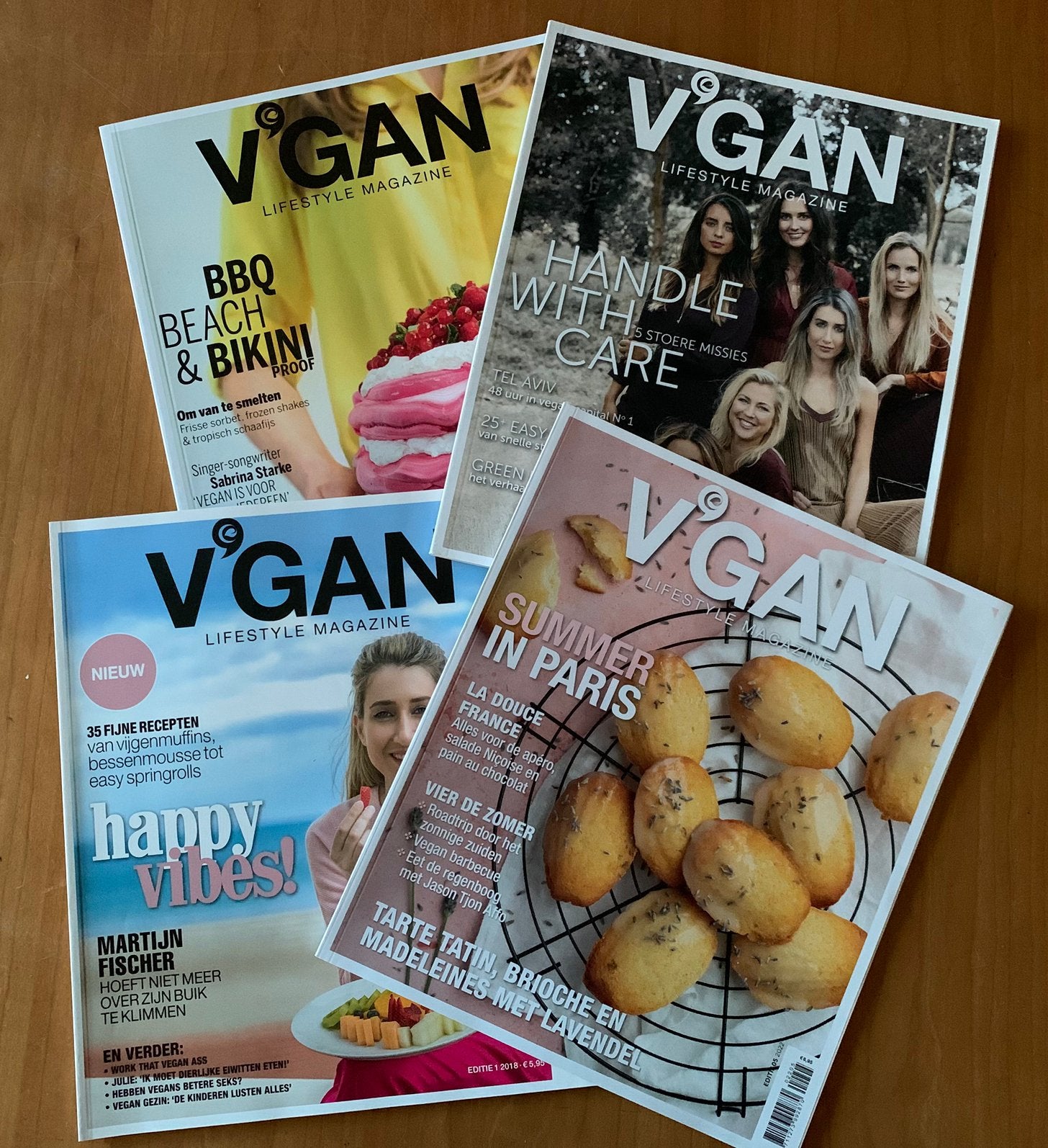 V’egan magazine (zgan), Ophalen of Verzenden, Zo goed als nieuw, Muziek, Film of Tv