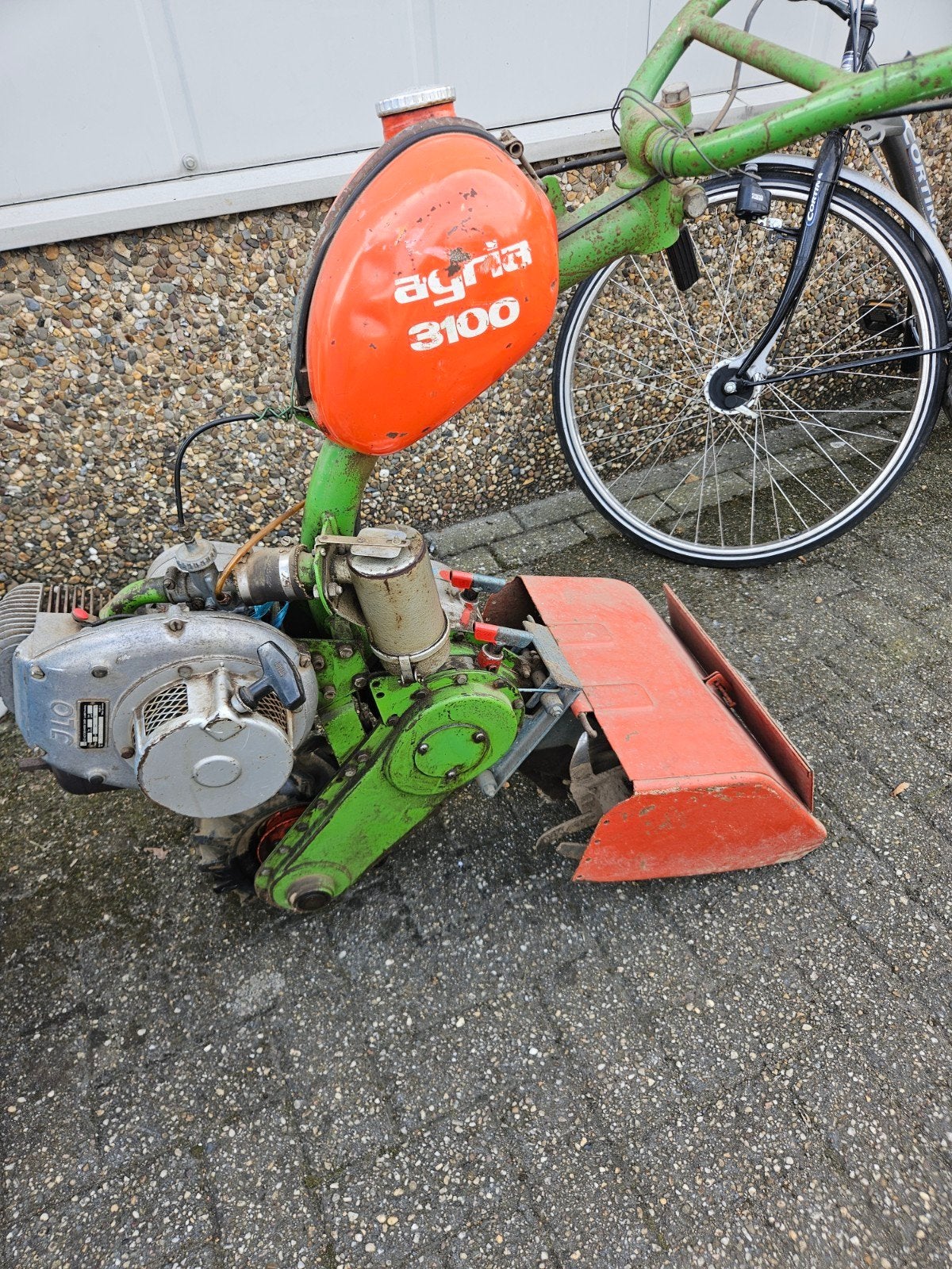 Agria 3100 Motorfrees - Krachtige Grondbewerking, Tuin en Terras, Ophalen, Gebruikt