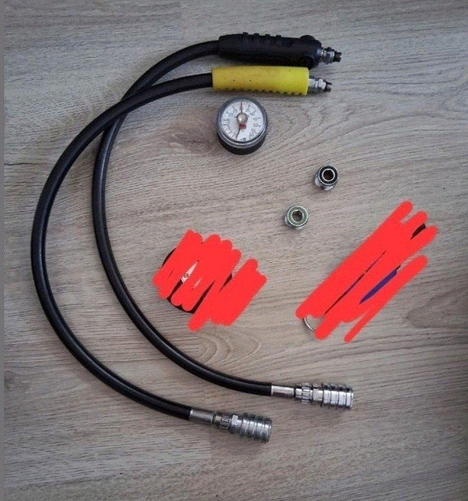 Te koop: din/int inserts. Air2 koppeling. diepte module, Watersport en Boten, Duiken, Ophalen of Verzenden, Gebruikt