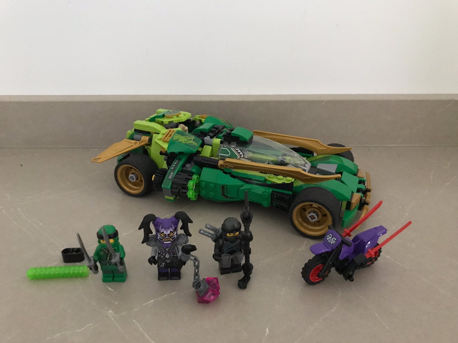 Lego ninjago set 70641, Inclusief instructies, Lego, Ophalen of Verzenden, Zo goed als nieuw