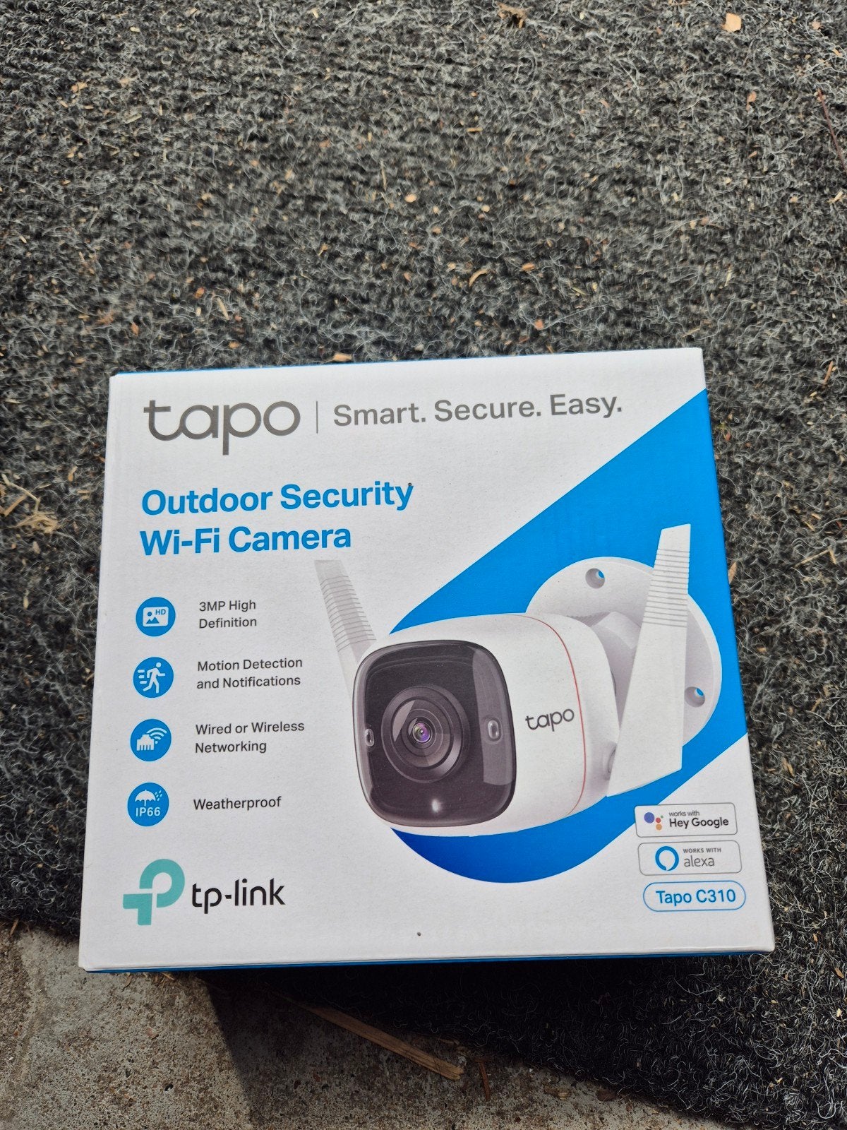 Tapo C310 Outdoor Beveiligingscamera ., Ophalen of Verzenden, Zo goed als nieuw, Buitencamera