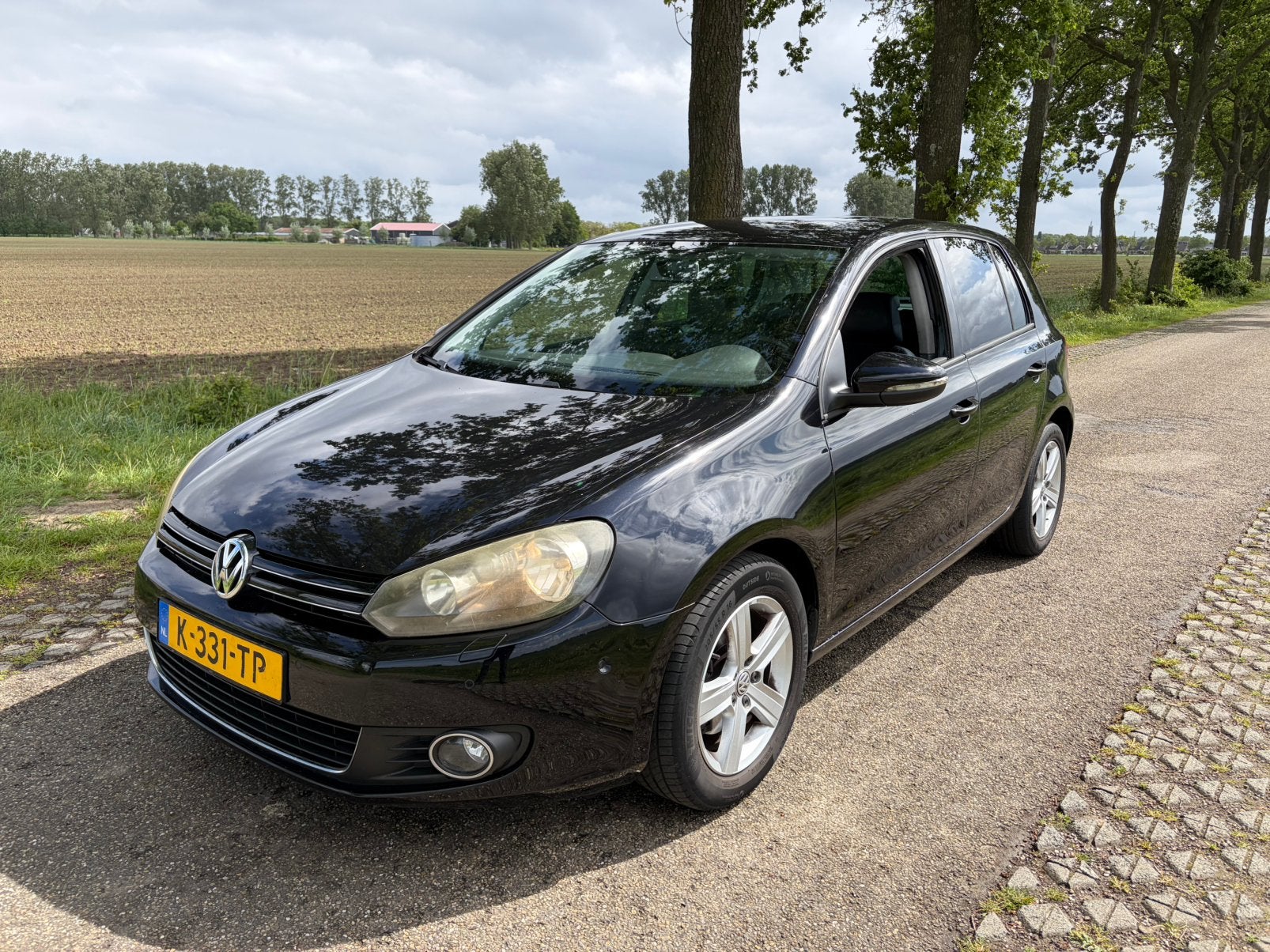 Volkswagen Golf 6 1.4 TSI 90KW 2008, Voorwielaandrijving, Zwart, 4 cilinders, 1153 kg