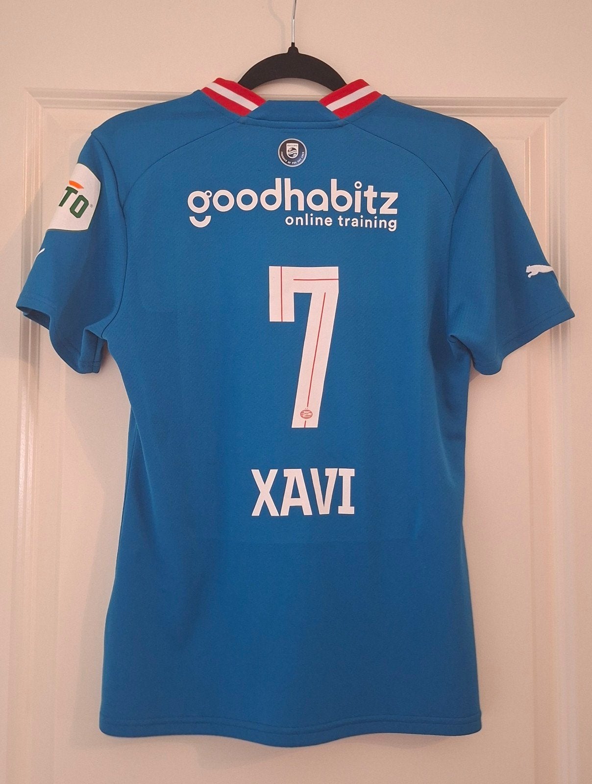 PSV Puma 3e Shirt 2022/23 Xavi Simons #7 Dames Maat S, Maat S, Ophalen of Verzenden, Zo goed als nieuw, Shirt