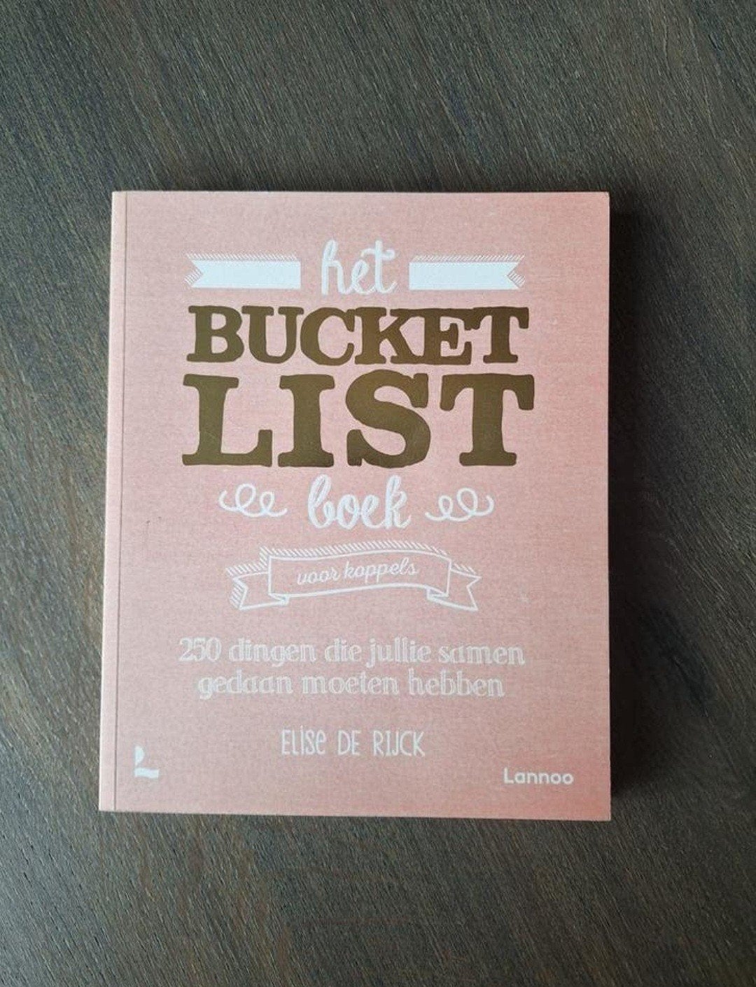 Elise De Rijck - Het Bucketlist boek voor koppels, Boeken, Ophalen of Verzenden, Mode algemeen