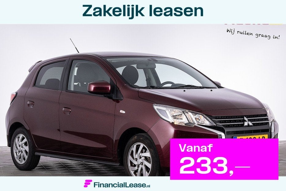 Mitsubishi Space Star 1.2 Dynamic | ECC | VELGEN, Voorwielaandrijving, 12 maanden, Stof, Gebruikt