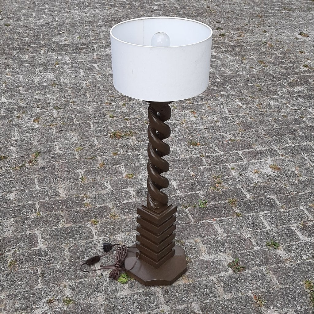 Bijzondere, vintage vloerlamp 92 cm. hoog, Huis en Inrichting, Ophalen, Gebruikt, Overige materialen