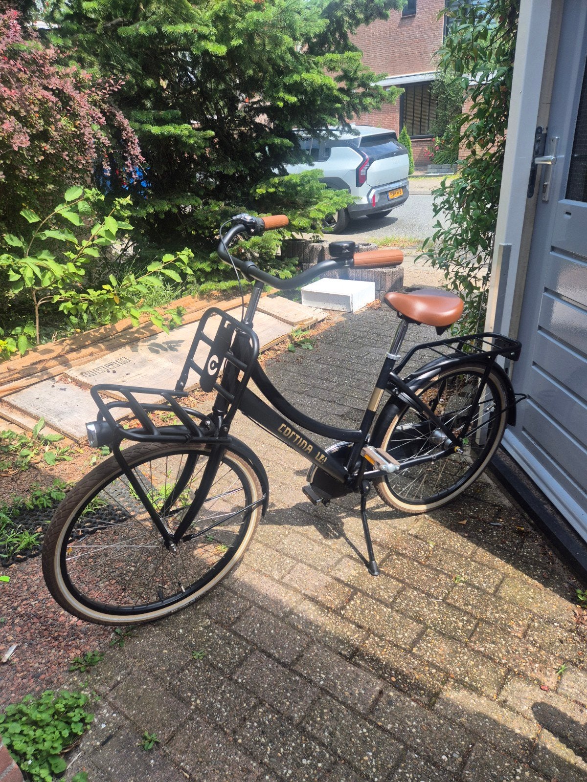 Cortina U4 Transportfiets 24 inch, Terugtraprem, Versnellingen, Zo goed als nieuw, 50 tot 53 cm