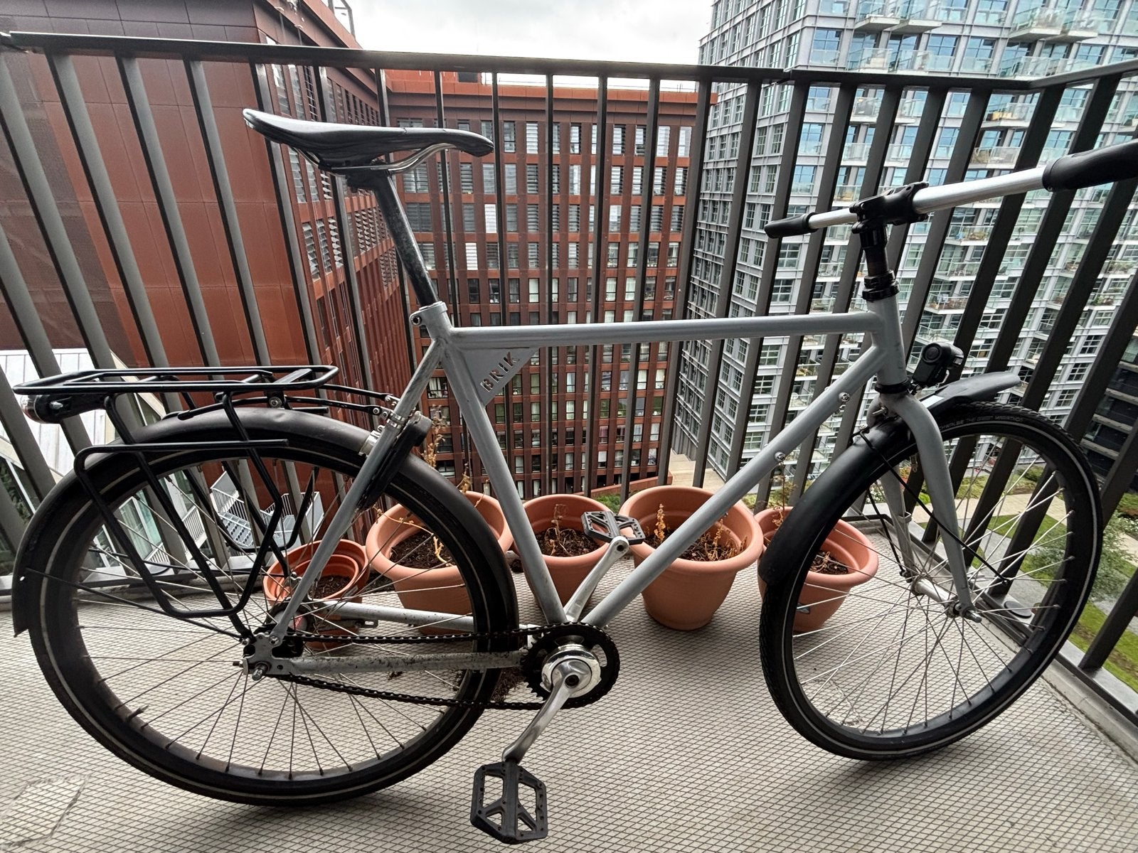 Brik Belt Model Fiets - Maat 59 - Automatische 2 Versn., Fietsen en Brommers, Gebruikt, Velgrem, Versnellingen, 57 tot 61 cm