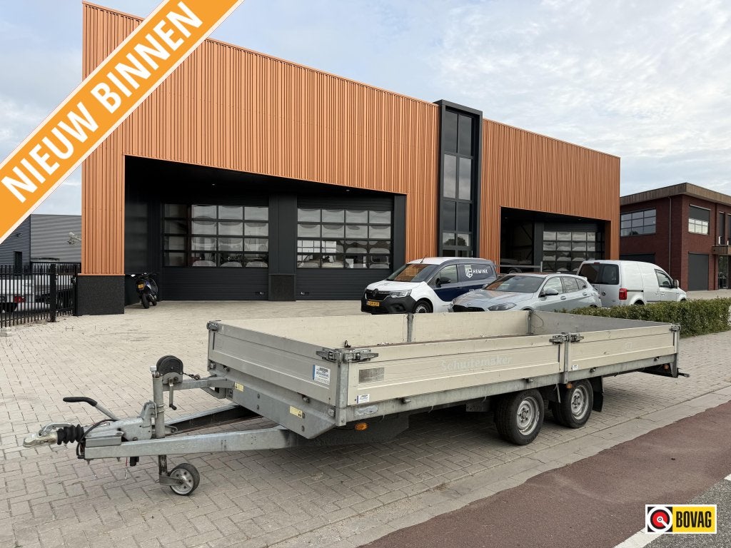 Saris tandemasser multitransporter 506x210cm 2.7T rijplaten, Gebruikt