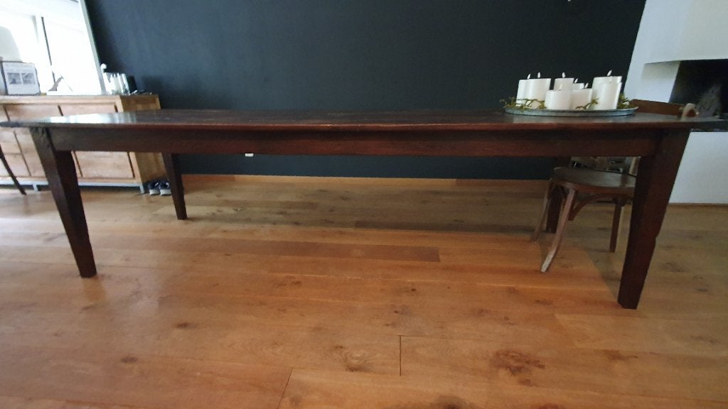 Eetkamertafel / antiek/ brocante / sober/ landelijk, Ophalen