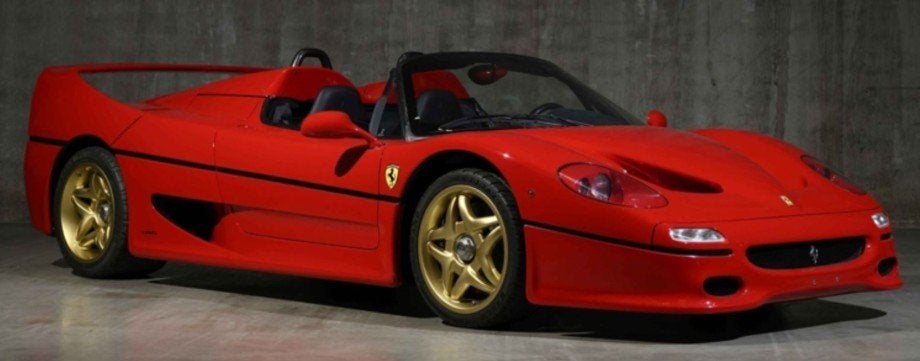 Ferrari F50 Spider Rood 1:18 P18190A2 BBR PRE-ORDER