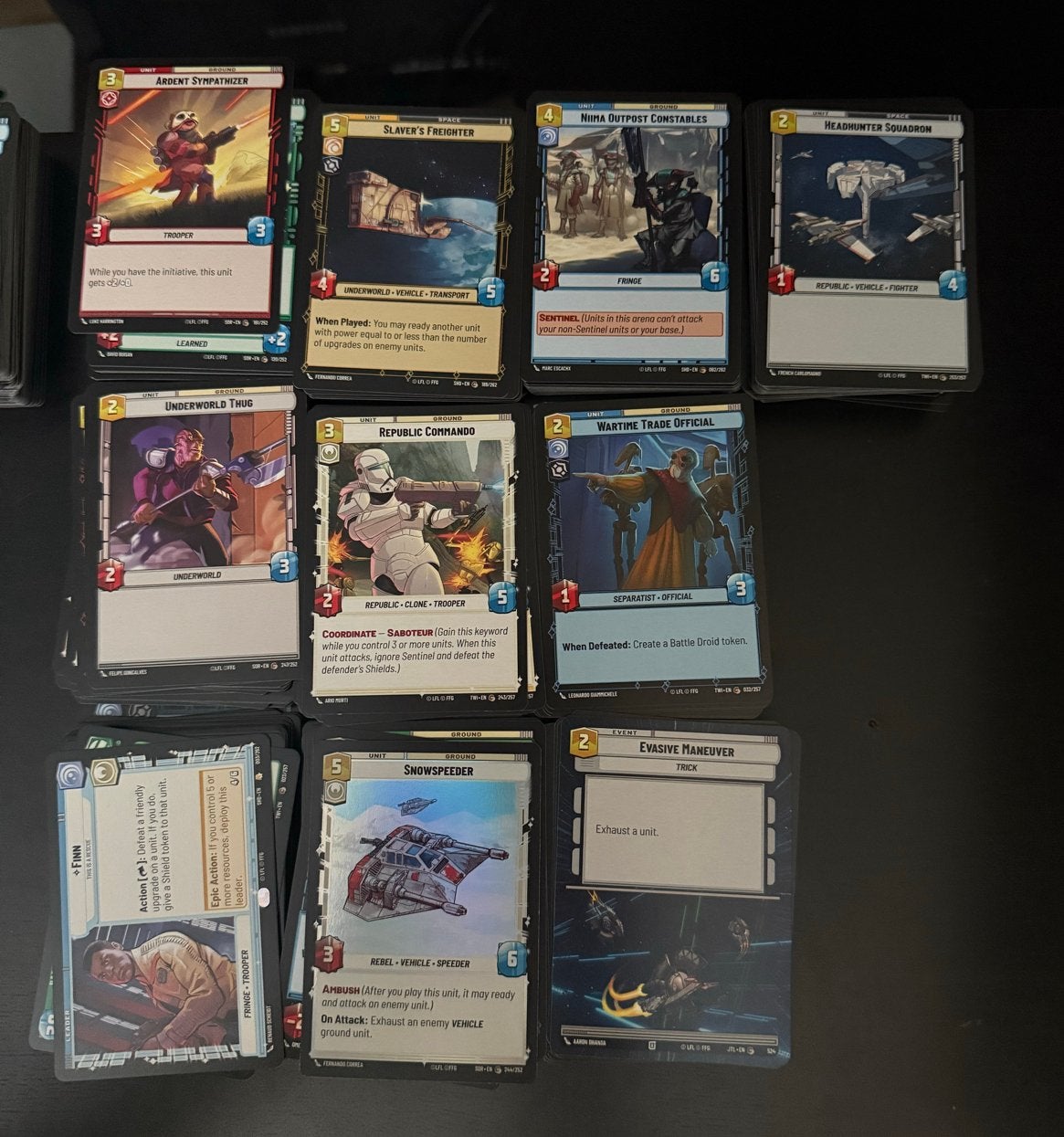 Star Wars Unlimited: Grote set van 1000 kaarten (sets 1-5), Verzenden, Nieuw, Spel