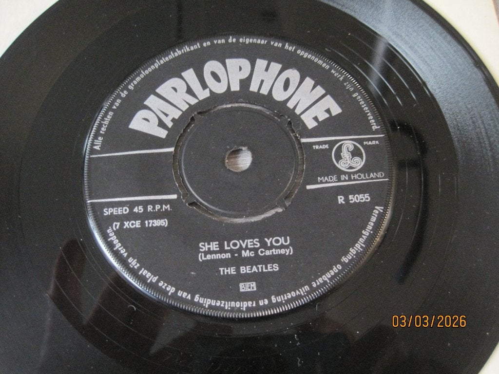 The Beatles   -   She Loves You, Gebruikt, 7 inch, Ophalen of Verzenden, Overige typen