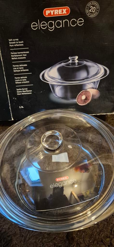 Glazen pan, Ophalen, Nieuw, Glas