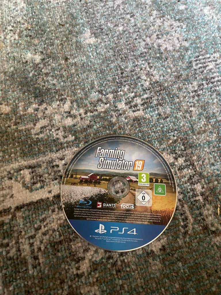 Farming Simulator 19 PS4 - Zo goed als nieuw, Ophalen, Online, 1 speler, Zo goed als nieuw