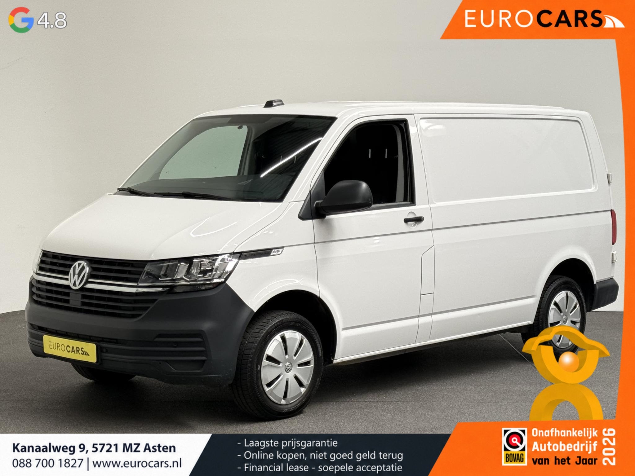 Volkswagen Transporter 2.0 TDI L1H1 150 pk DSG Comfortline A, Stof, Gebruikt, Euro 6, 4 cilinders