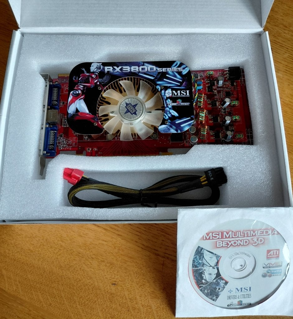 MSI RX3800 Series videokaart., Computers en Software, Gebruikt, PCI-Express 2, GDDR3, Ophalen of Verzenden
