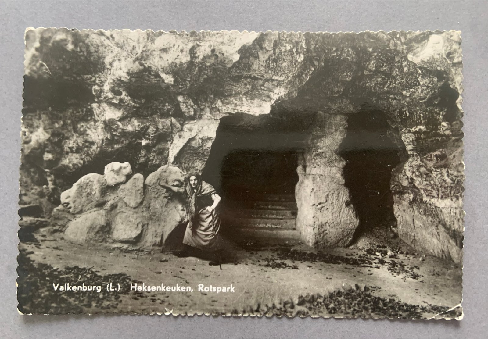 Valkenburg Heksenkeuken Rotspark 1959, Verzenden, 1940 tot 1960, Gelopen, Limburg