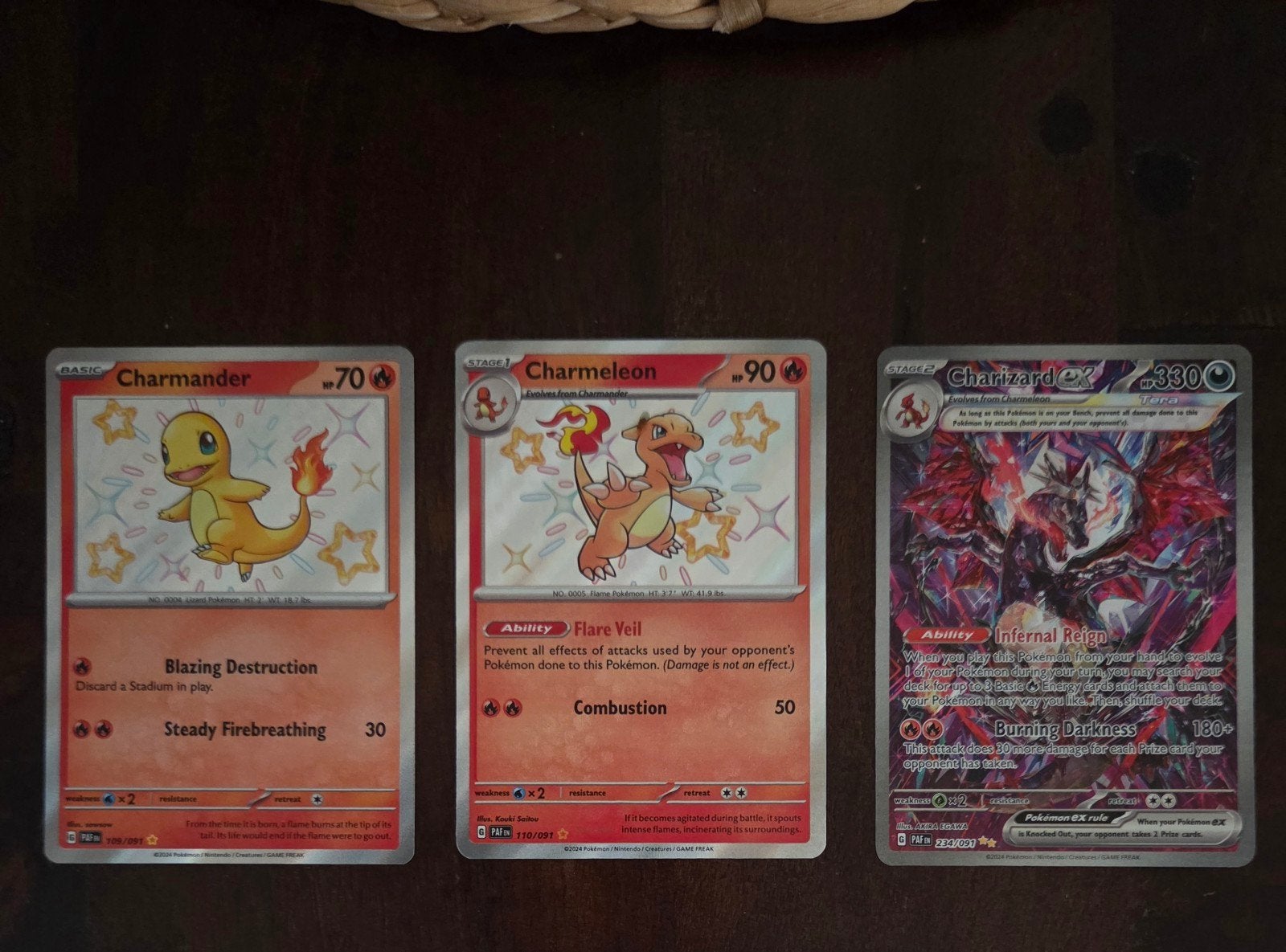 Pokemon Shiny Trio, Ophalen of Verzenden, Zo goed als nieuw, Meerdere kaarten